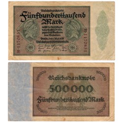 (88b) Imperio Alemán (Weimar). 1923. 500000 Mark (MBC)