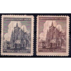 Bohemia y Moravia. 1944. Serie Completa (Nuevo, sin goma) Ocupación III Reich