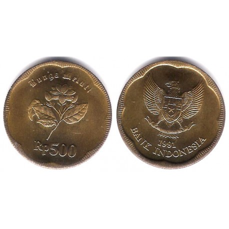 (54) Indonesia. 1991. 500 Rupiah (SC)
