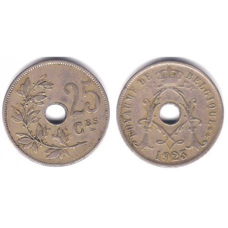 (68.1) Bélgica. 1923. 25 Céntimos (BC)