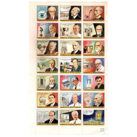 Sellos Homenaje al Médico Español (Nuevo)