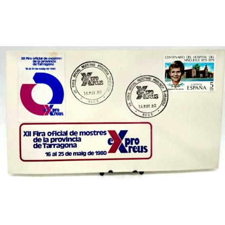 Sobre Primer Día. España. 1980. Reus. XII Feria Oficial de Muestras (Nuevo)