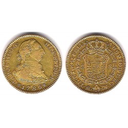 Carlos III. 1786. 2 Escudos (MBC/MBC+) (Oro) Ceca de Madrid DV