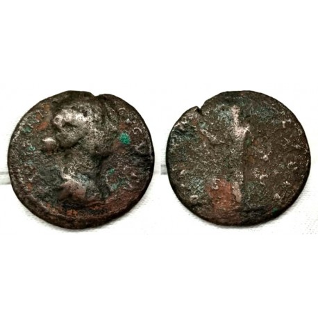 Faustina (Menor). 161-175 d.C. As (BC-/BC)
