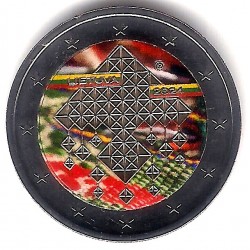 Lituania. 2024. 2 Euro (SC) Coloreada