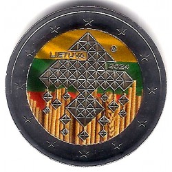 Lituania. 2024. 2 Euro (SC) Coloreada