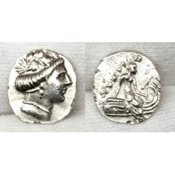 Histaia (Euboia). siglo III a II a.C. Tetrobolo (EBC/EBC-) (Plata)