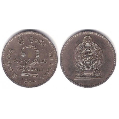 (147) Sri Lanka. 1984. 2 Rupees (MBC)