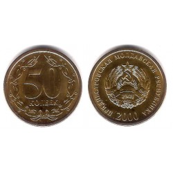 (4) Transnistria. 2000. 50 Kopeek (SC)