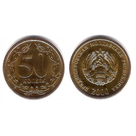 (4) Transnistria. 2000. 50 Kopeek (SC)