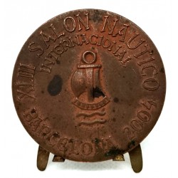 Medalla. XLIII Salón Náutico Internacional. Barcelona 2004 (MBC) 50mm