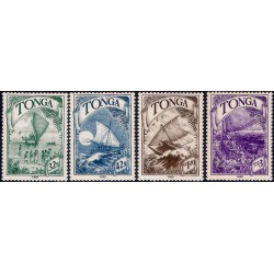 Tonga. 1990. Serie Completa (Nuevo) Barcos y Veleros