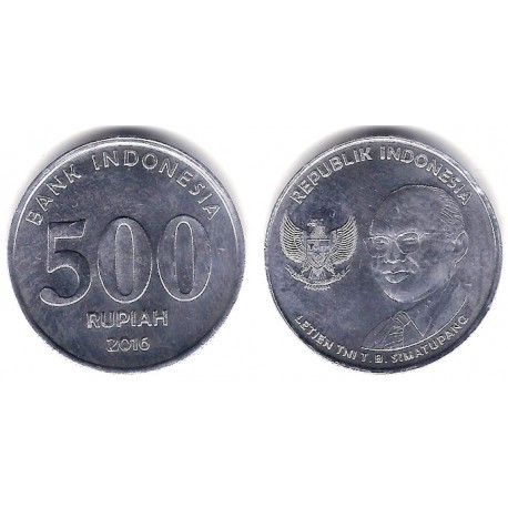 Indonesia. 2016. 500 Rupiah (EBC/EBC+)