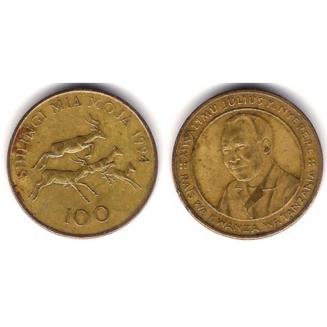 (32) Tanzania. 1994. 100 Shillings (MBC)