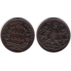 (447.1) India Británica. 1835. Half Anna (MBC/MBC+)