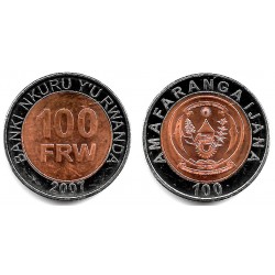 (32) Ruanda. 2007. 100 Francs (EBC)