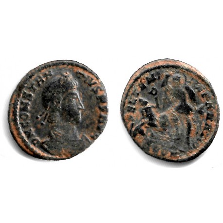 Constancio II. 324-361 d.C. ½ Centenional (MBC/MBC-)