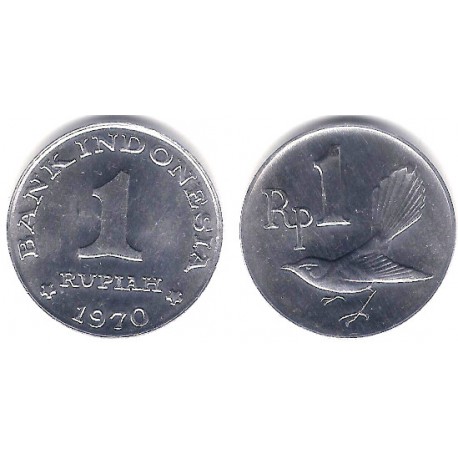 (20) Indonesia. 1970. 1 Rupiah (SC)