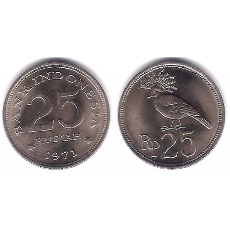 (34) Indonesia. 1971. 25 Rupiah (SC)