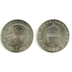 (852) Suecia. 1982. 1 Krone (SC)