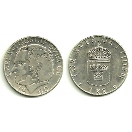 (852) Suecia. 1980. 1 Krona (MBC)