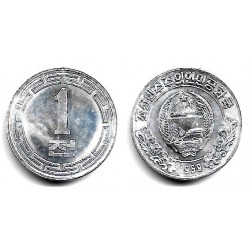 (1) Corea del Norte. 1959. 1 Won (EBC+)