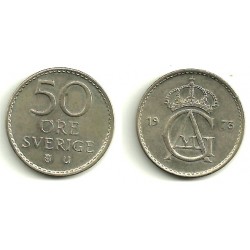 (837) Suecia. 1973. 50 Ore (MBC)