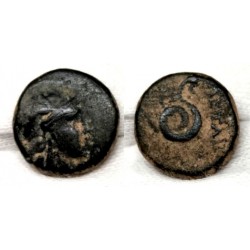 Pergamon (Mysia). 282-263 a.C. Bronce 15 mm (BC/BC+)