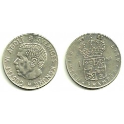 (826a) Suecia. 1973. 1 Krona (MBC)