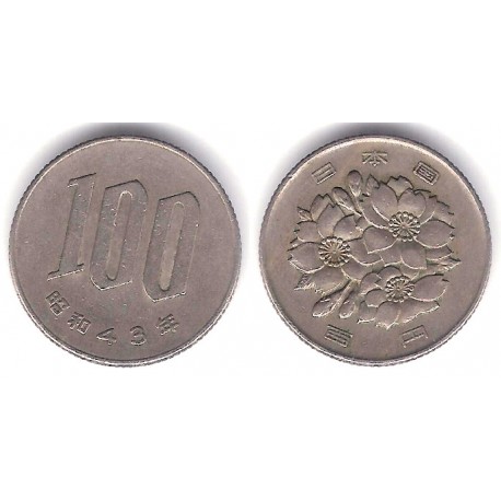 (Y82) Japón. 1968(43). 100 Yen (MBC)