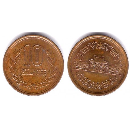 (Y73a) Japón. 1974(49). 10 Yen (MBC+)