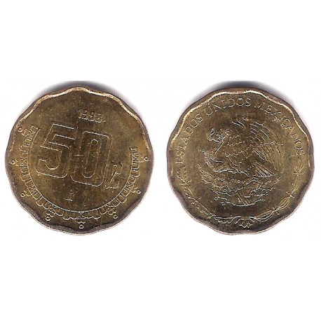 (549) Estados Unidos Mexicanos. 1998. 50 Centavos (EBC+)