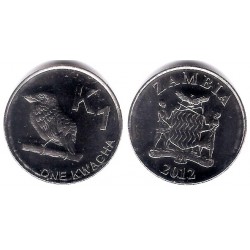 Zambia. 2012. 1 Kwacha (SC)