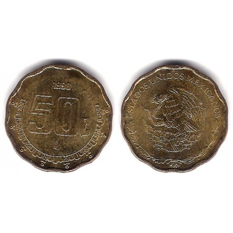 (549) Estados Unidos Mexicanos. 1998. 50 Centavos (EBC+)