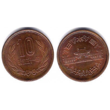 (Y73a) Japón. 1976(51). 10 Yen (EBC)