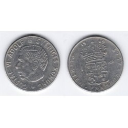 (826a) Suecia. 1969. 1 Krona (MBC)