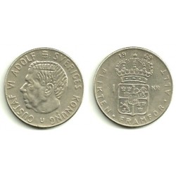 (826a) Suecia. 1969. 1 Krona (MBC)