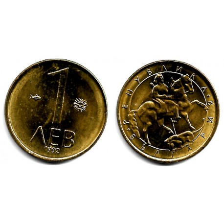 (202) Bulgaria. 1992. 1 Lev (SC)