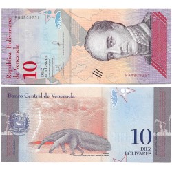 (103) Venezuela. 2018. 10 Bolívares (SC)