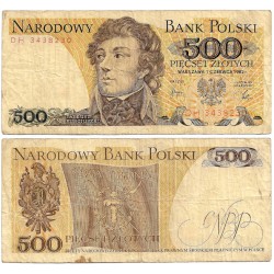 (145d) Polonia. 1982. 500 Zlotych (BC)