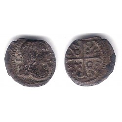 Luis XIV (Principado Catalán). 1648. Dinero (BC/BC+) Ceca de Barcelona