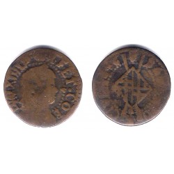 Luis XIV (Principado Catalán). 1646. Seiseno (RC+) Ceca de Barcelona