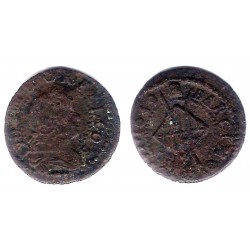 Luis XIV (Principado Catalán). 1649. Seiseno (BC/BC+) Ceca de Barcelona
