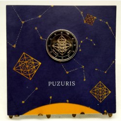 Letonia. 2024. 2 Euro (SC) Coincard