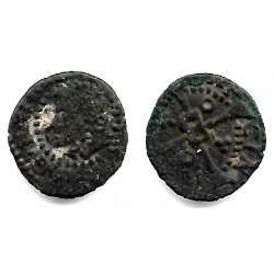 Felipe III. Sin Fecha. Dinero (BC+) Ceca de Barcelona