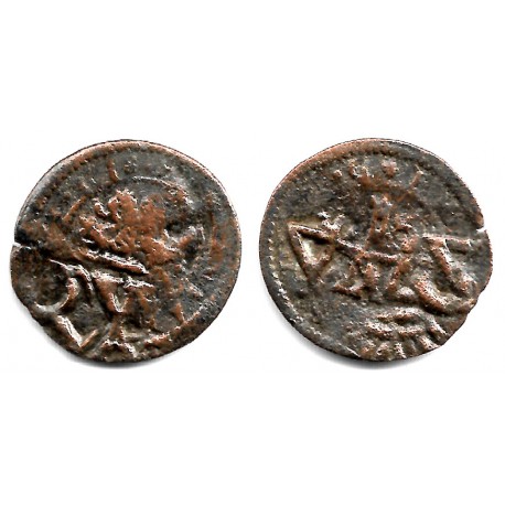 Felipe IV. 1618. Maravedí Resellado (BC-) Sin Ceca Visible