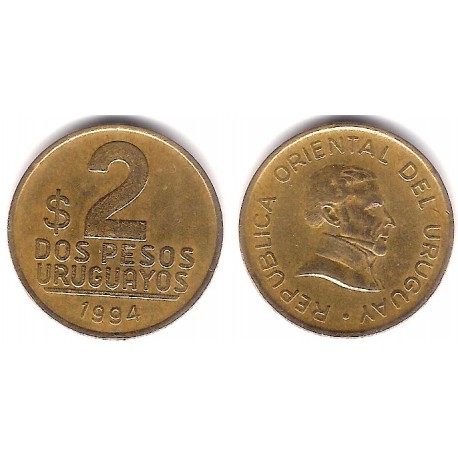 (104.1) Uruguay. 1994. 2 Pesos (MBC)