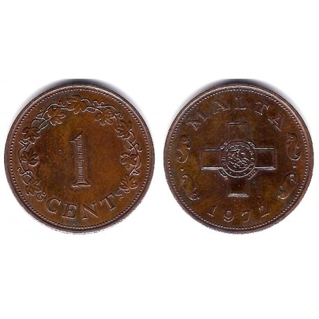 (8) Malta. 1972. 1 Cent (MBC+)