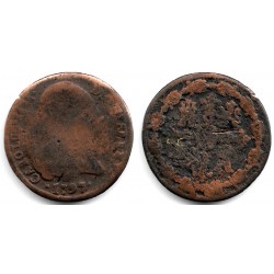 Carlos IV. 1797. 8 Maravedi (RC) Ceca de Segovia