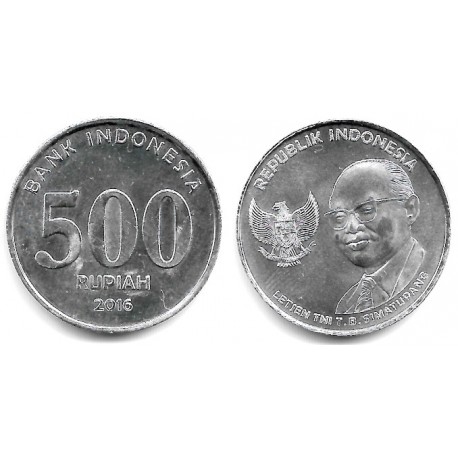 Indonesia. 2016. 500 Rupiah (EBC/EBC+)